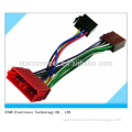 Custom Auto ISO Connector Audio Wire Harness For Peugeot